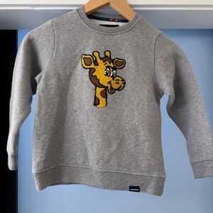 Nordstrom Bonobos Sweatshirt Geoffrey Giraffe Kids NEW
